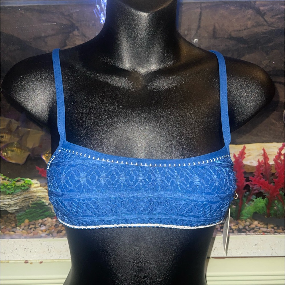Ladies new Yamma blue bikini top size XS